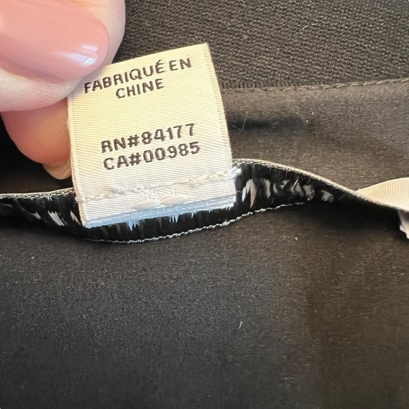 Diane Von Furstenberg - Livvy Asymmetrical Black & White Dress Sz 6 - Picture 10 of 14